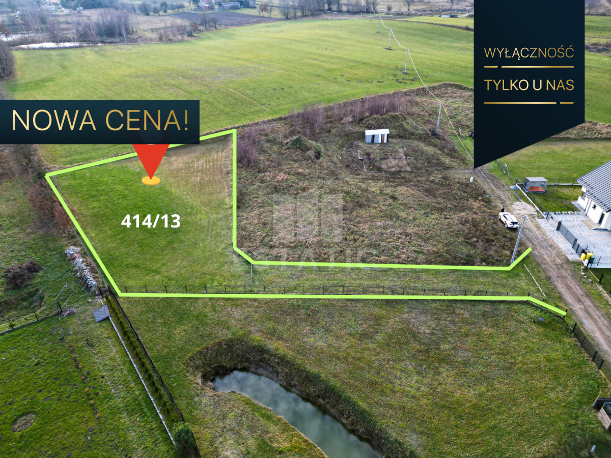 DZIAŁKA  1616 m2 W Skrzeszewie Żukowskim
