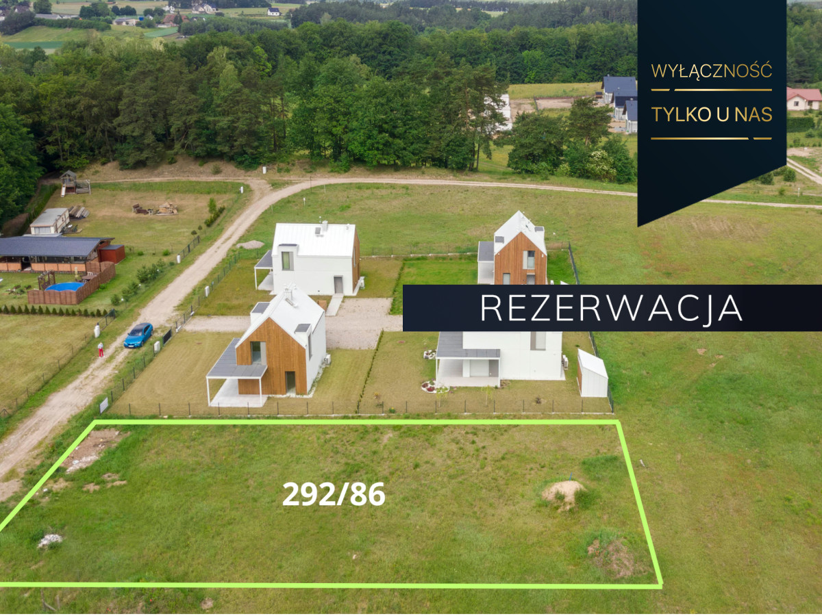 Działka na Kaszubach - 300 metrów do Jeziora