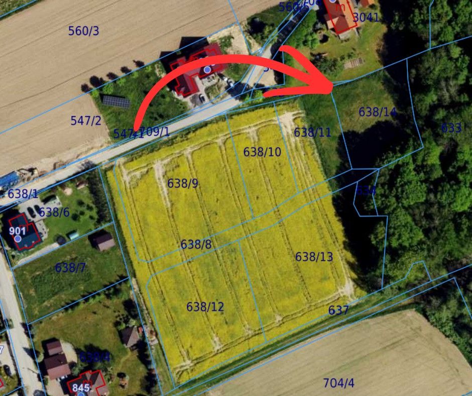 Zdjęcie 3 - Działka pod lasem! Idealna pod dom lub inwestycję!
