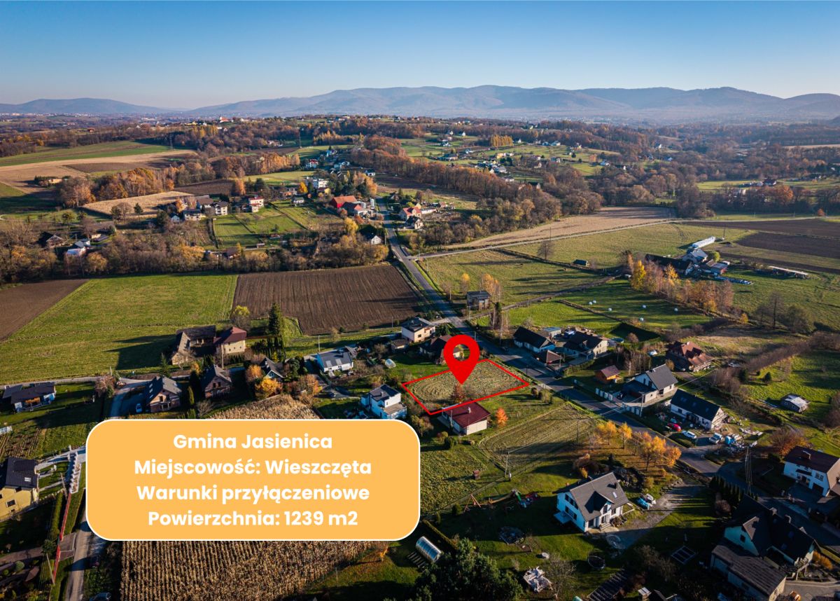 Widokowa działka 12 arów | MPZP | Wieszc