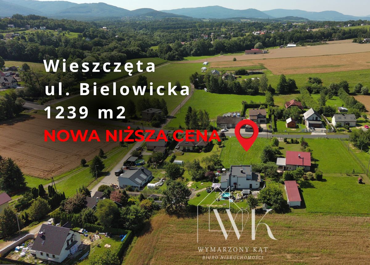 Widokowa działka 12 arów | MPZP | Wieszc