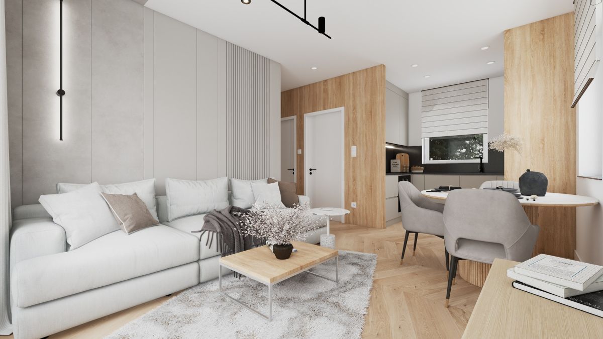 3 pokoje 60,37 m² | Balkon | 0% prowizji