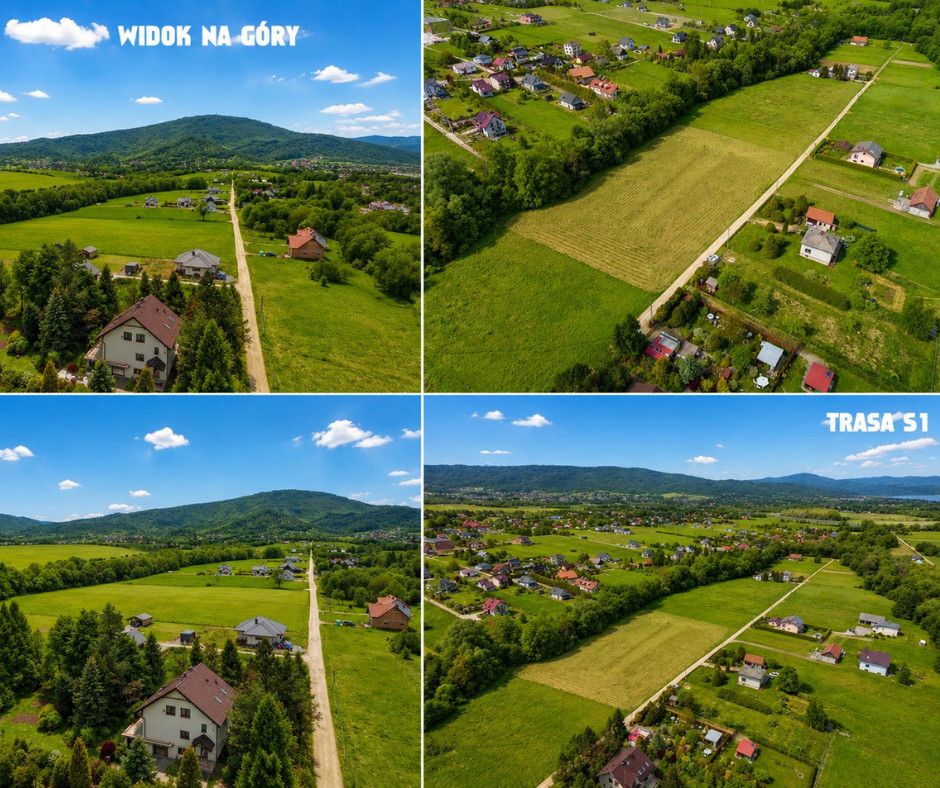 Zdjęcie 5 - DZIAŁKA BUDOWLANA 1243 M2 I LIPOWA I WIDOK NA GÓRY