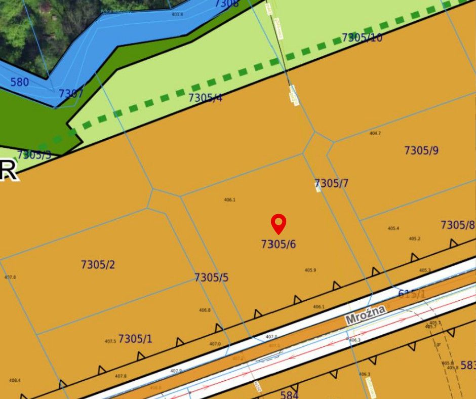 Zdjęcie 7 - DZIAŁKA BUDOWLANA 1243 M2 I LIPOWA I WIDOK NA GÓRY