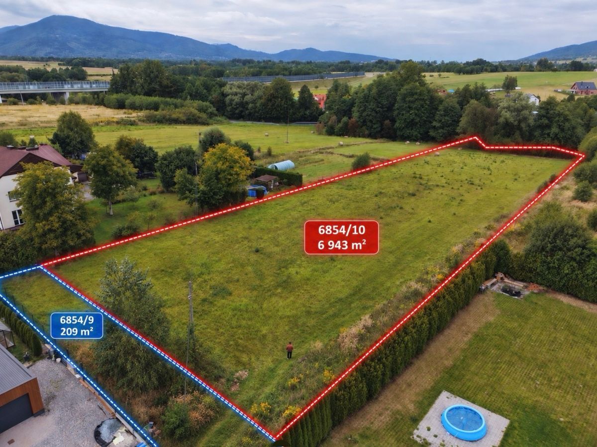 Zdjęcie 6 - Działka inwestycyjna 7644 m² | Łodygowice