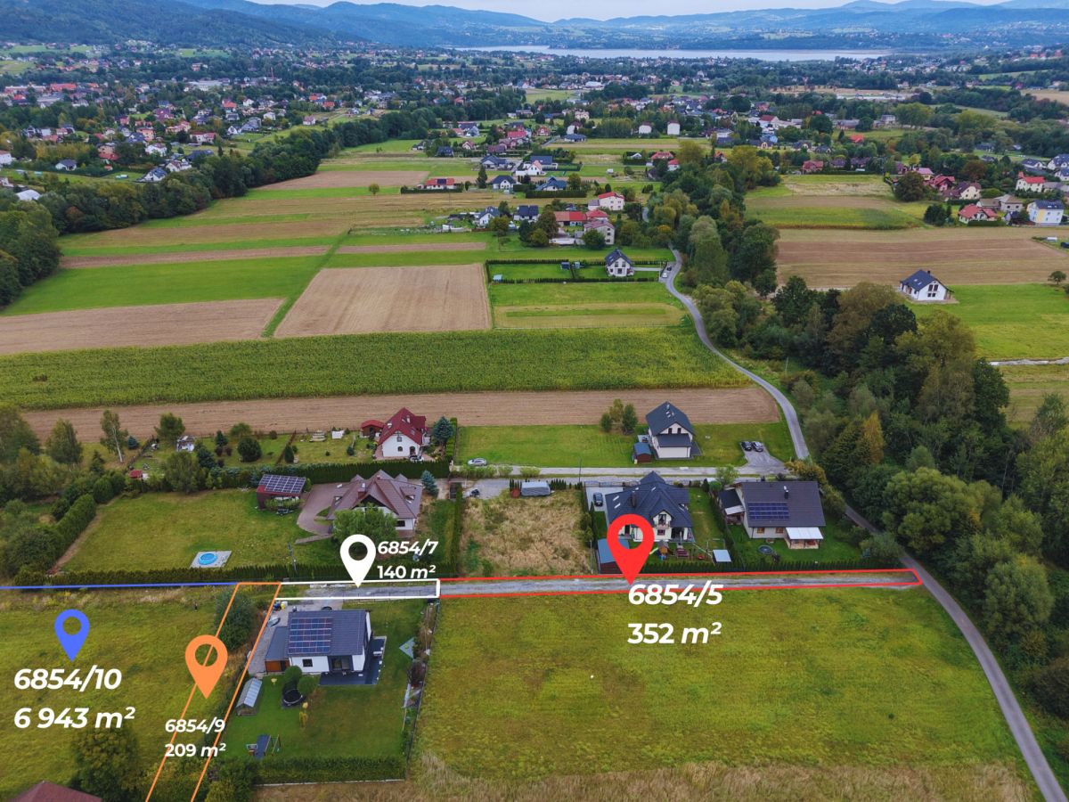 Zdjęcie 7 - Działka inwestycyjna 7644 m² | Łodygowice