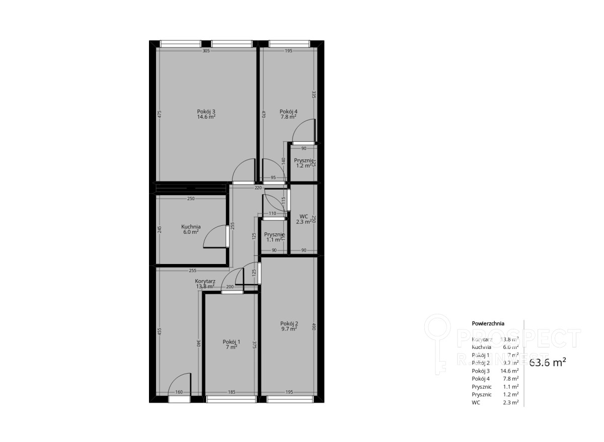 3xLokal usługowy po 65m2 udziały w KW, Częstochowa