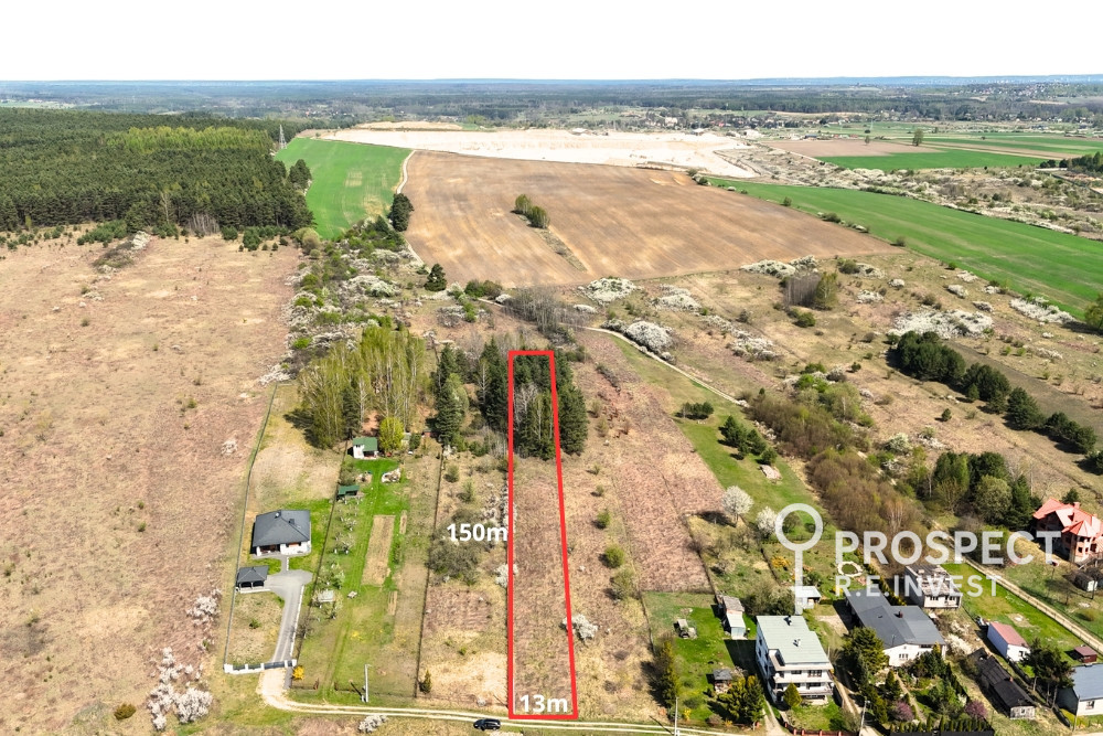 Działka budowlana usługowa 2079 m2 - Chruszczobród