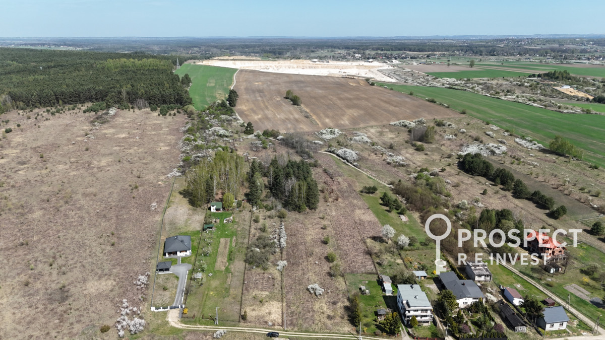 Działka budowlana usługowa 2079 m2 - Chruszczobród