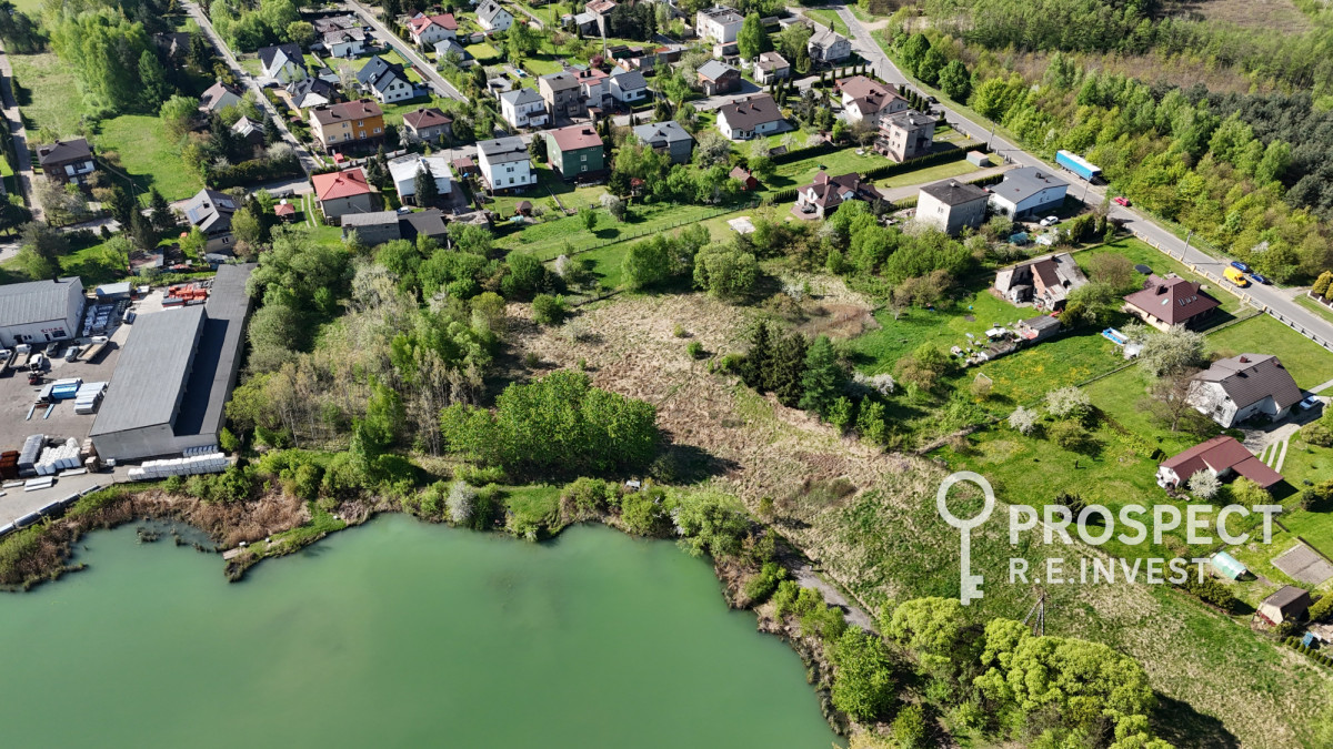 Działka budowlana przy Stawie - Łazy, Zawiercie