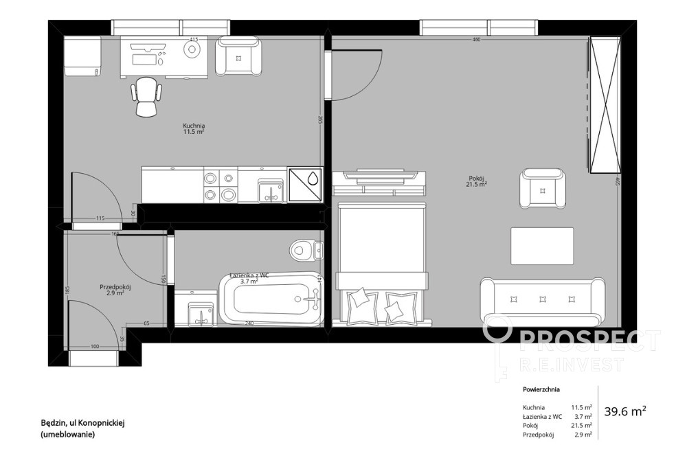 BRAK prowizji! Duża Kawalerka  w zielonej okolicy!