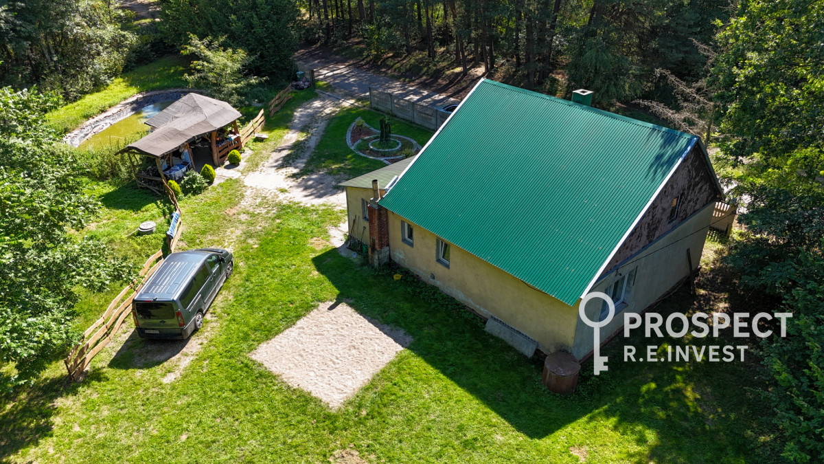 Dom, własny kawałek lasu, blisko rzeki, Pukarzów