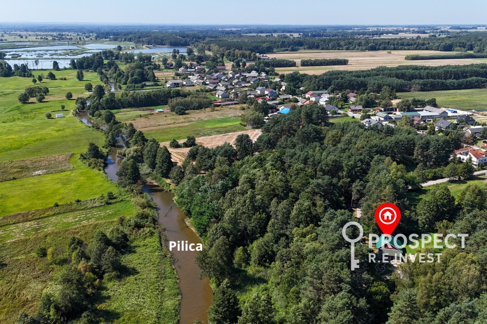 Dom, własny kawałek lasu, blisko rzeki, Pukarzów