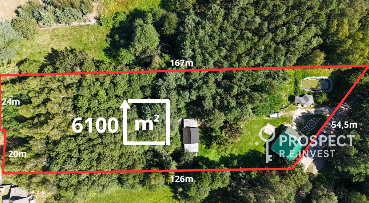 Dom, własny kawałek lasu, blisko rzeki, Pukarzów