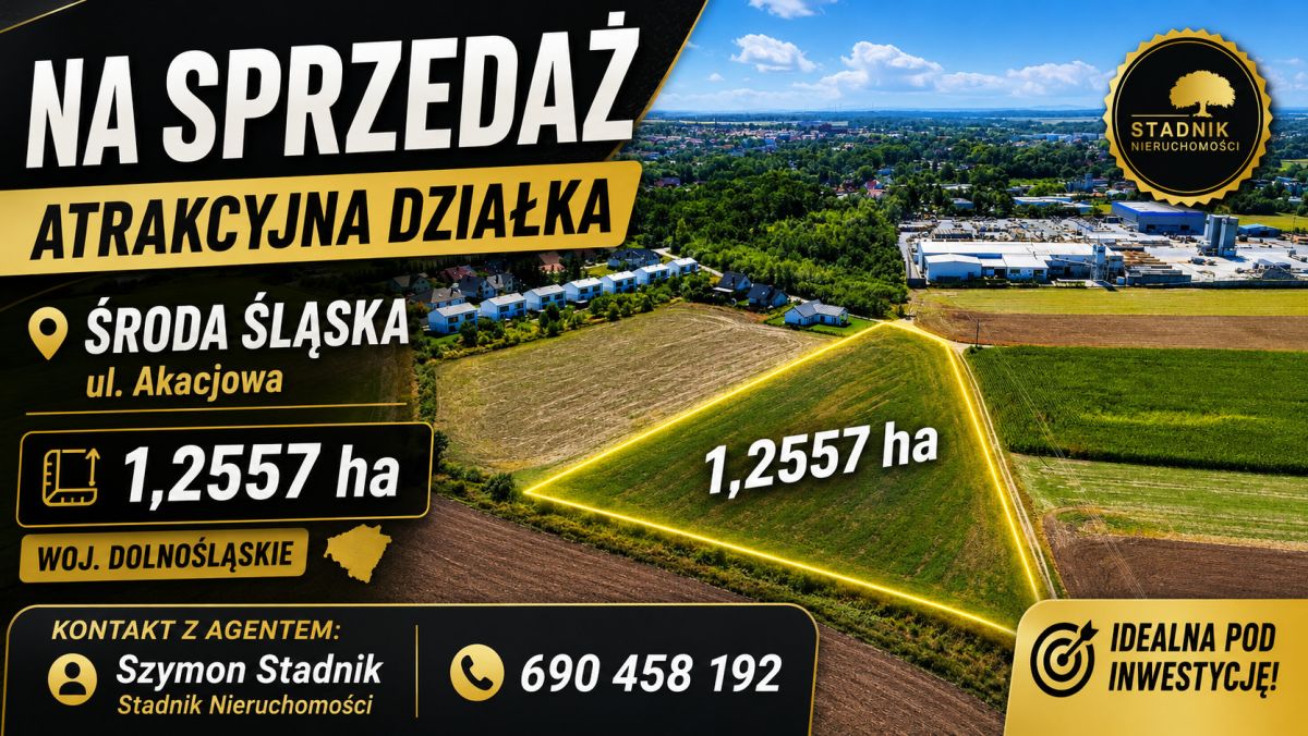 Działka na sprzedaż