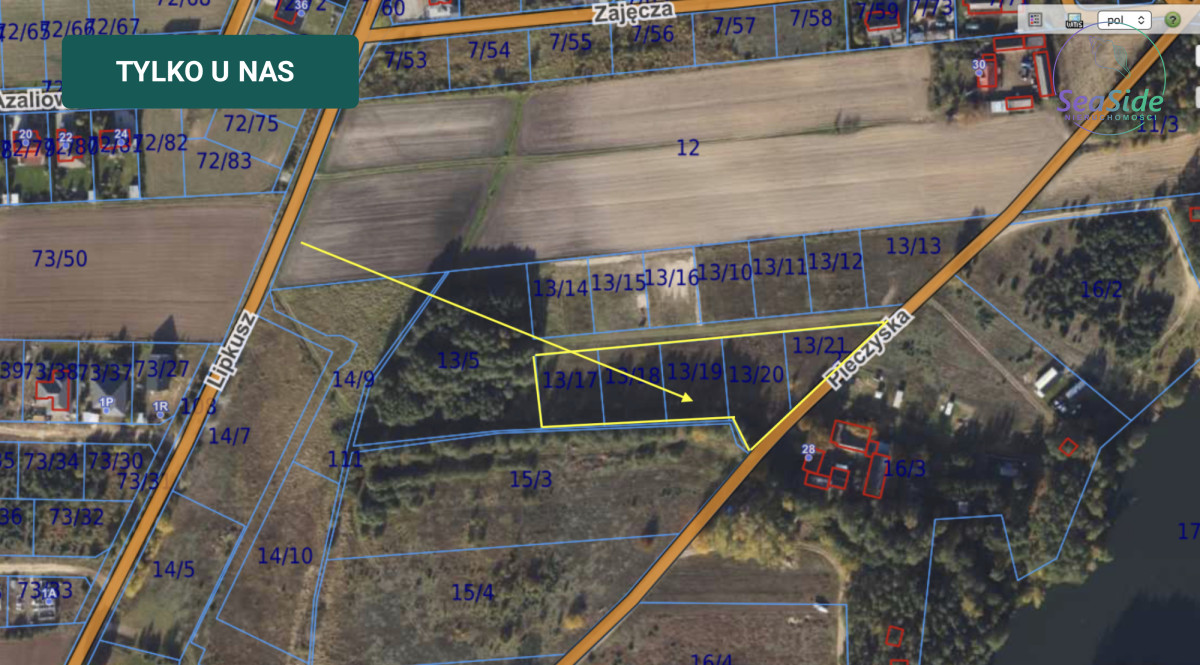 Działka na sprzedaż