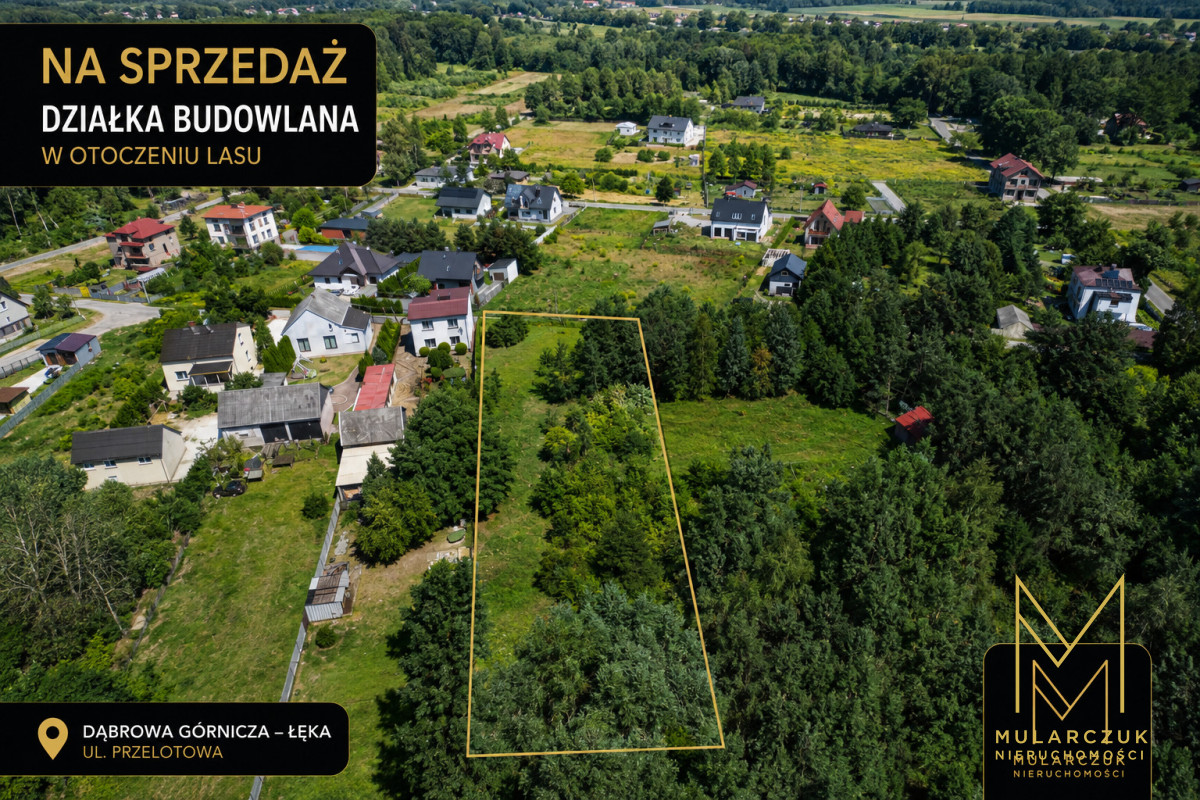 Działka (Budowlana) - Dąbrowa Górnicza, Dąbrowa Górnicza, Przelotowa - zdjęcie 2