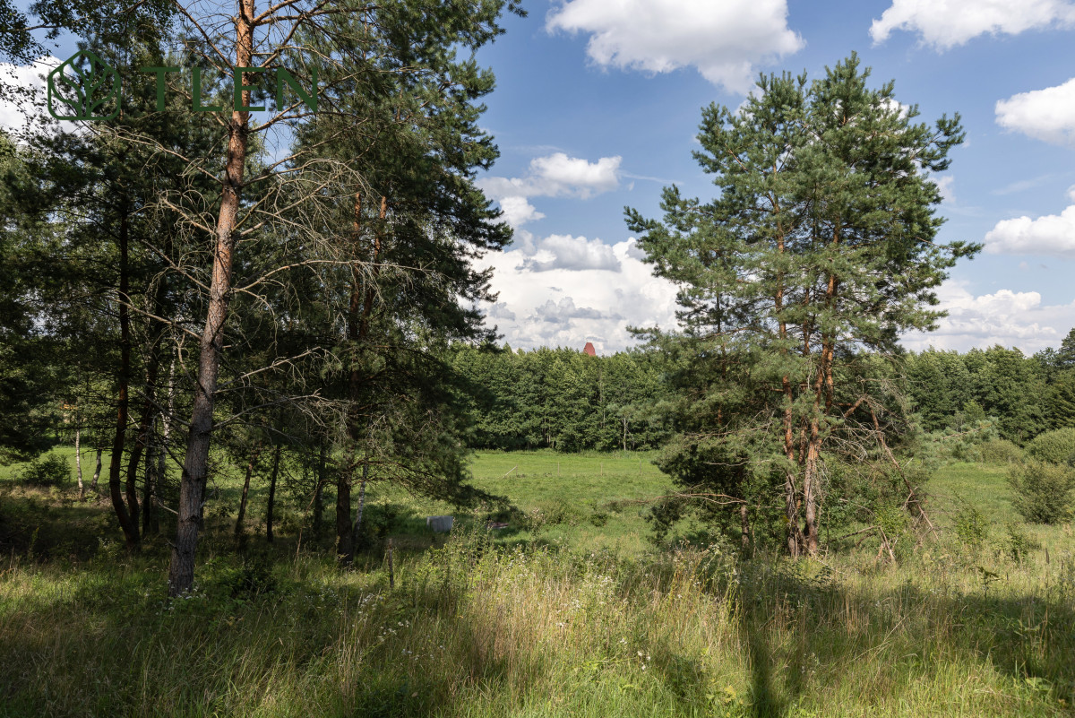 Działka 8,8 ha z projektem domu 150m2 i PnB