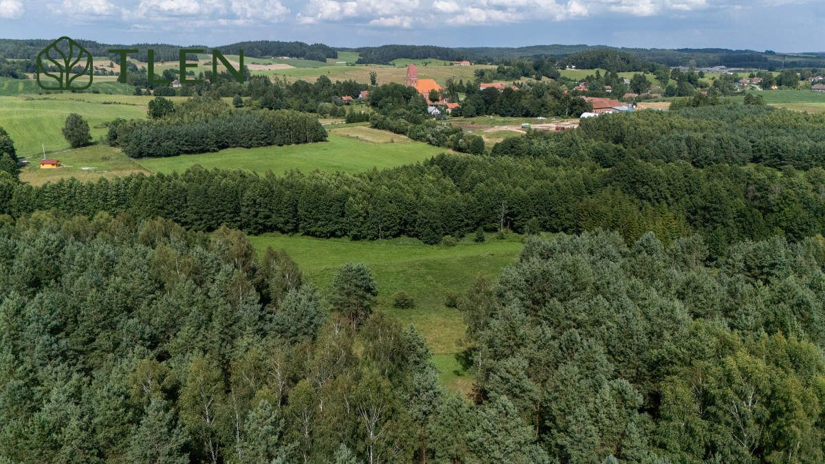 Działka 8,8 ha z projektem domu 150m2 i PnB