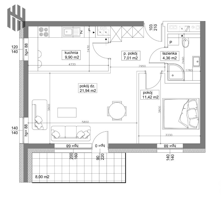 Mieszkanie na sprzedaż