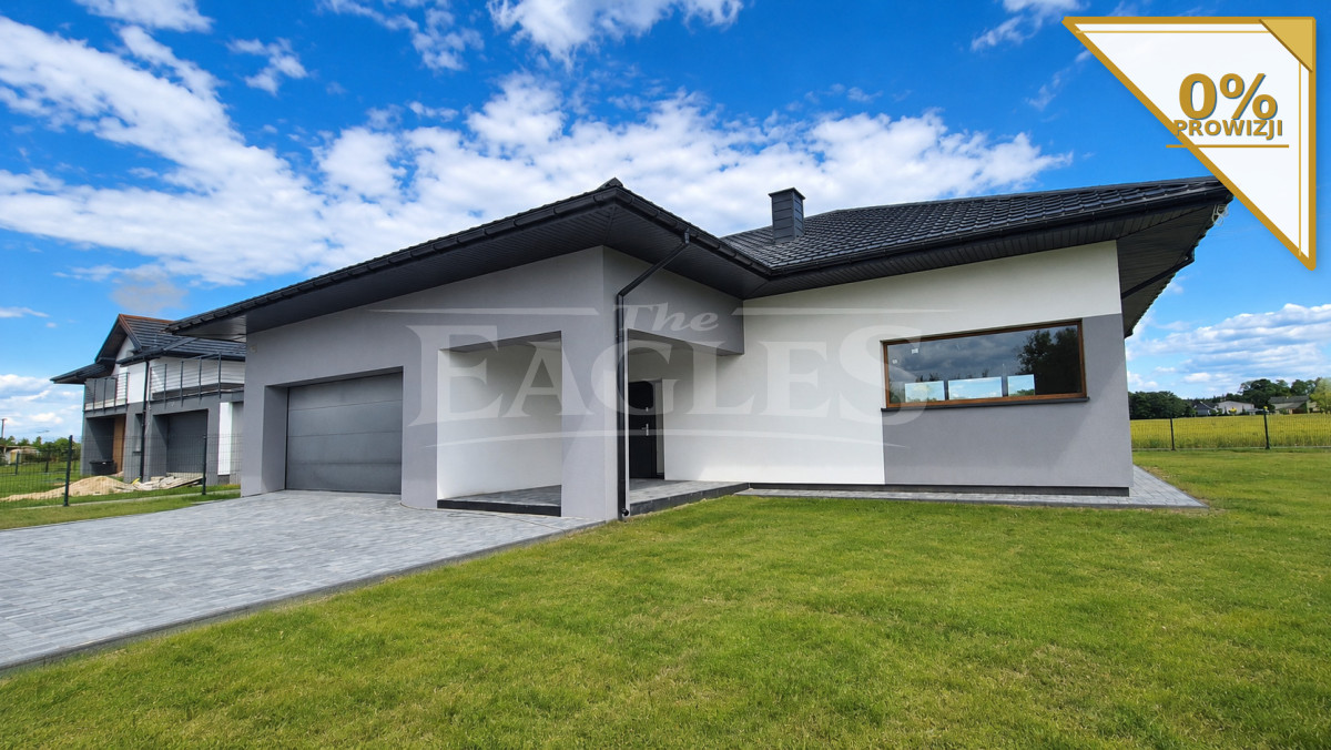 Nowy dom parterowy | 171 m² | Działka 1000 m²