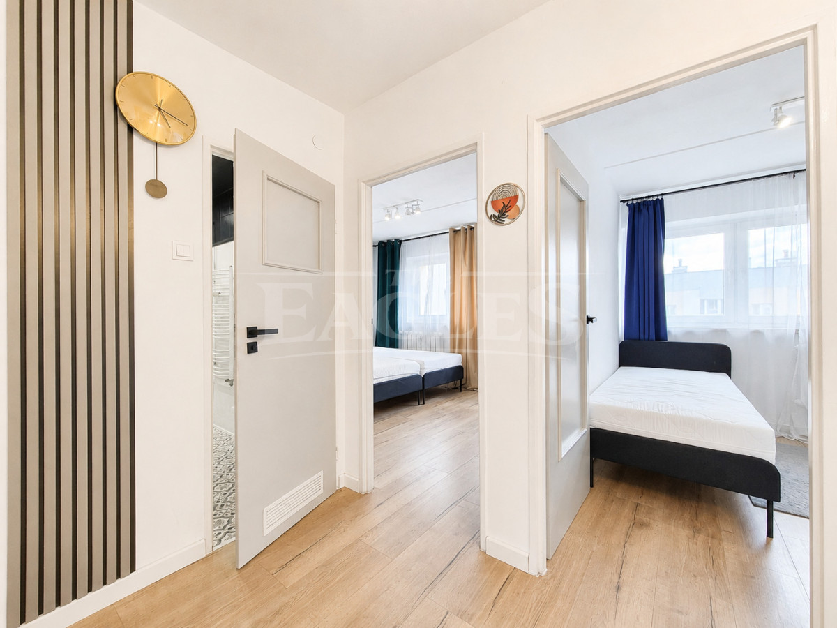 Sprzedaż-3 pokoje/ 61,30 m² z balkonem/Mokotów