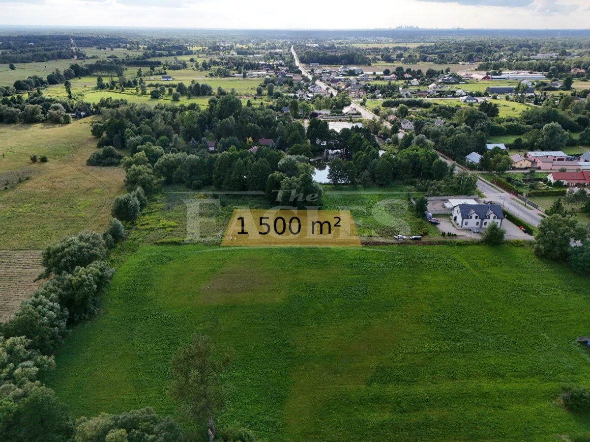 Działka budowlana 1500 m² w Duchnowie