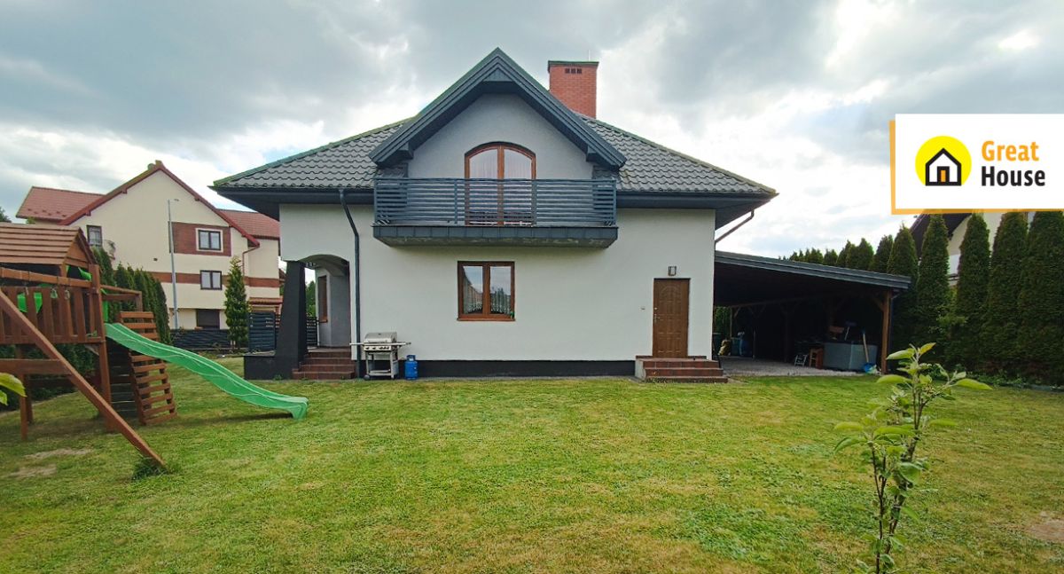 Nowoczesny dom w spokojnej okolicy dz. 679m2