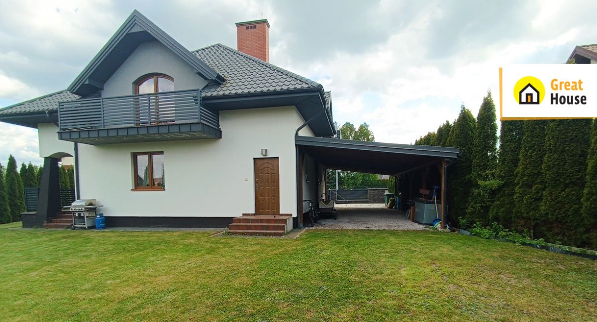 Nowoczesny dom w spokojnej okolicy dz. 679m2