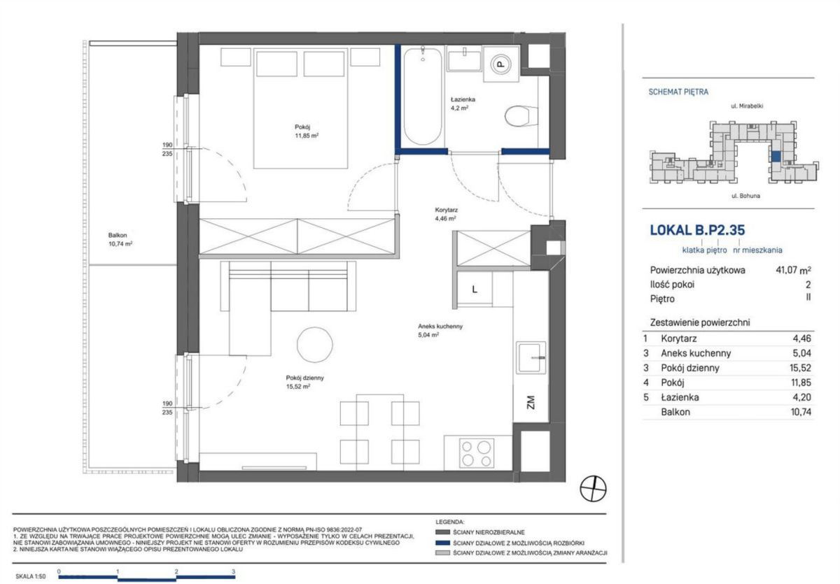 2-pokojowe z balkonem | Ekologiczne rozwiązania