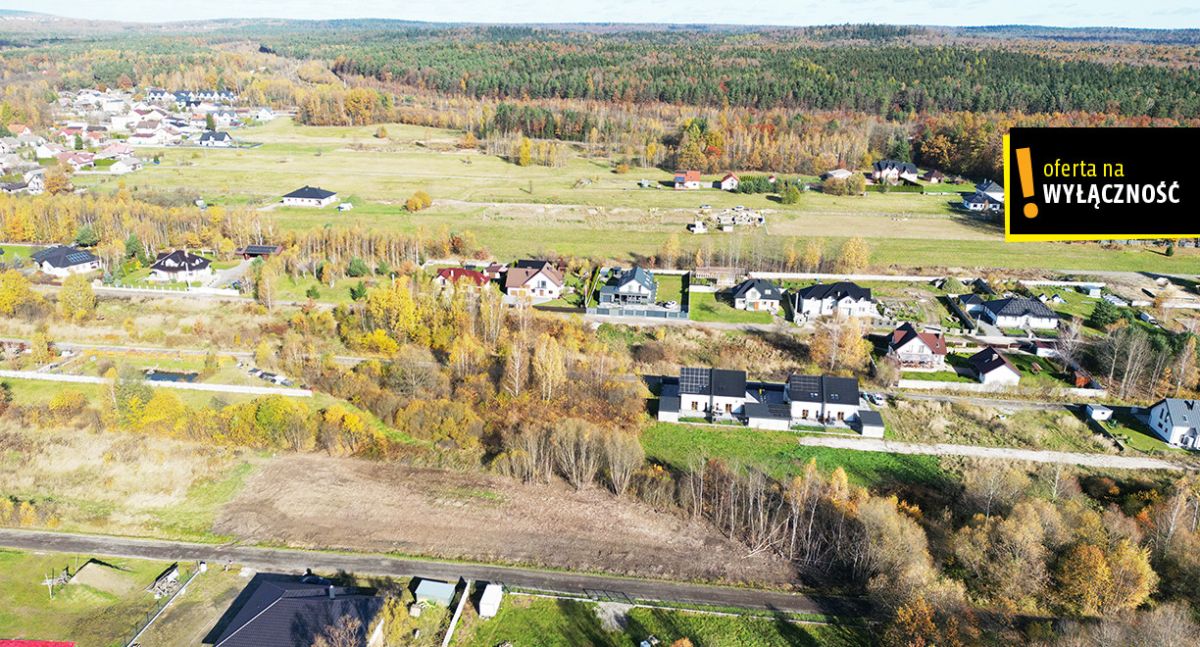 Atrakcyjna działka budowlana 2330 m2 Kostomłoty