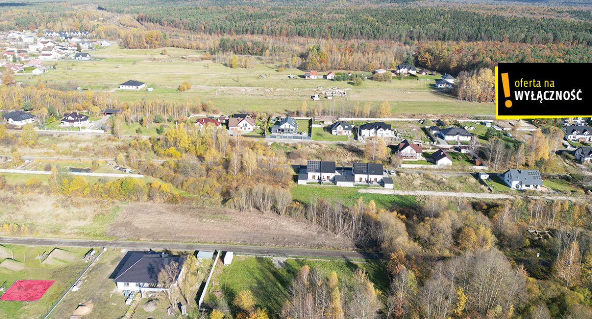 Atrakcyjna działka budowlana 2330 m2 Kostomłoty