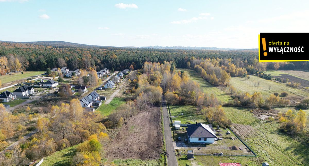 Atrakcyjna działka budowlana 2330 m2 Kostomłoty