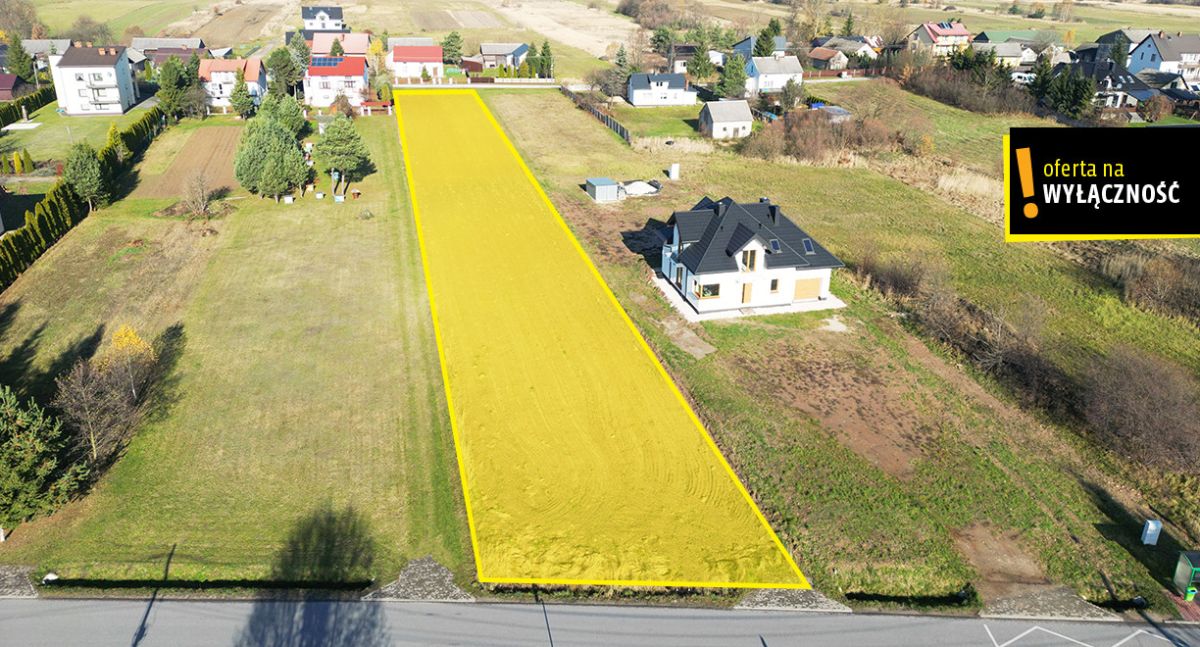 Piękna działka budowlana w Wilkowie 3000m2