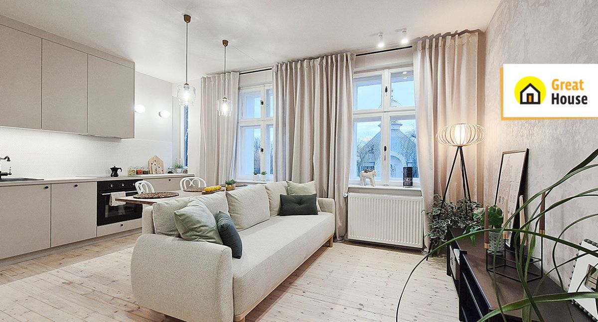 Mieszkanie  przy Parku dla miłośników kamienic