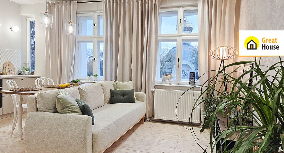 Mieszkanie  przy Parku dla miłośników kamienic