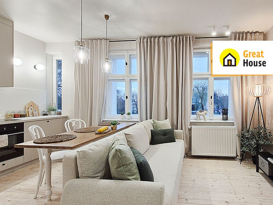 Mieszkanie  przy Parku dla miłośników kamienic