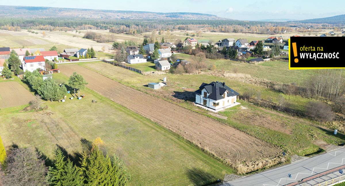 Piękna działka budowlana 3100 m2 - Wilków