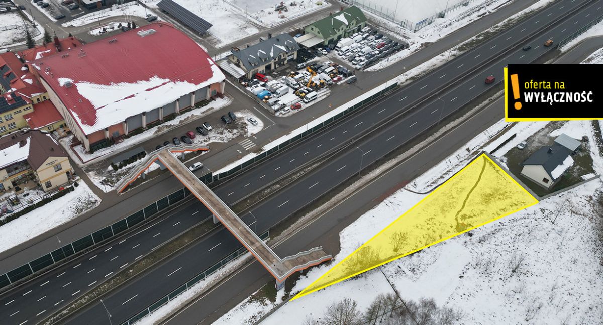 Działka inwest. –usługi komercyjne–centrum Bilczy