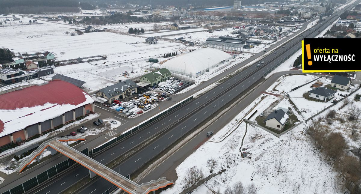 Działka inwest. –usługi komercyjne–centrum Bilczy