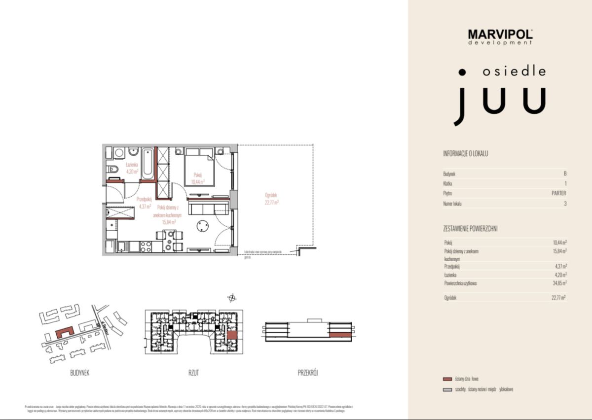 Mieszkanie z ogródkiem, niedługo oddanie Białołęka