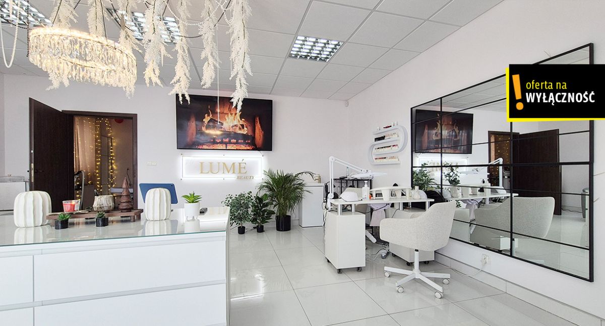 WYNAJMĘ - WYPOSAŻONY LOKAL POD USŁUGI KOSMETYCZNE
