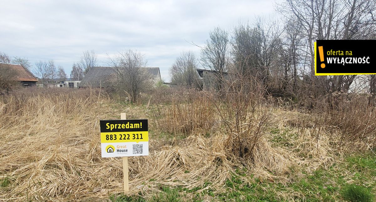 Działka budowlana 7 946 m² – Radlin, gmina Górno