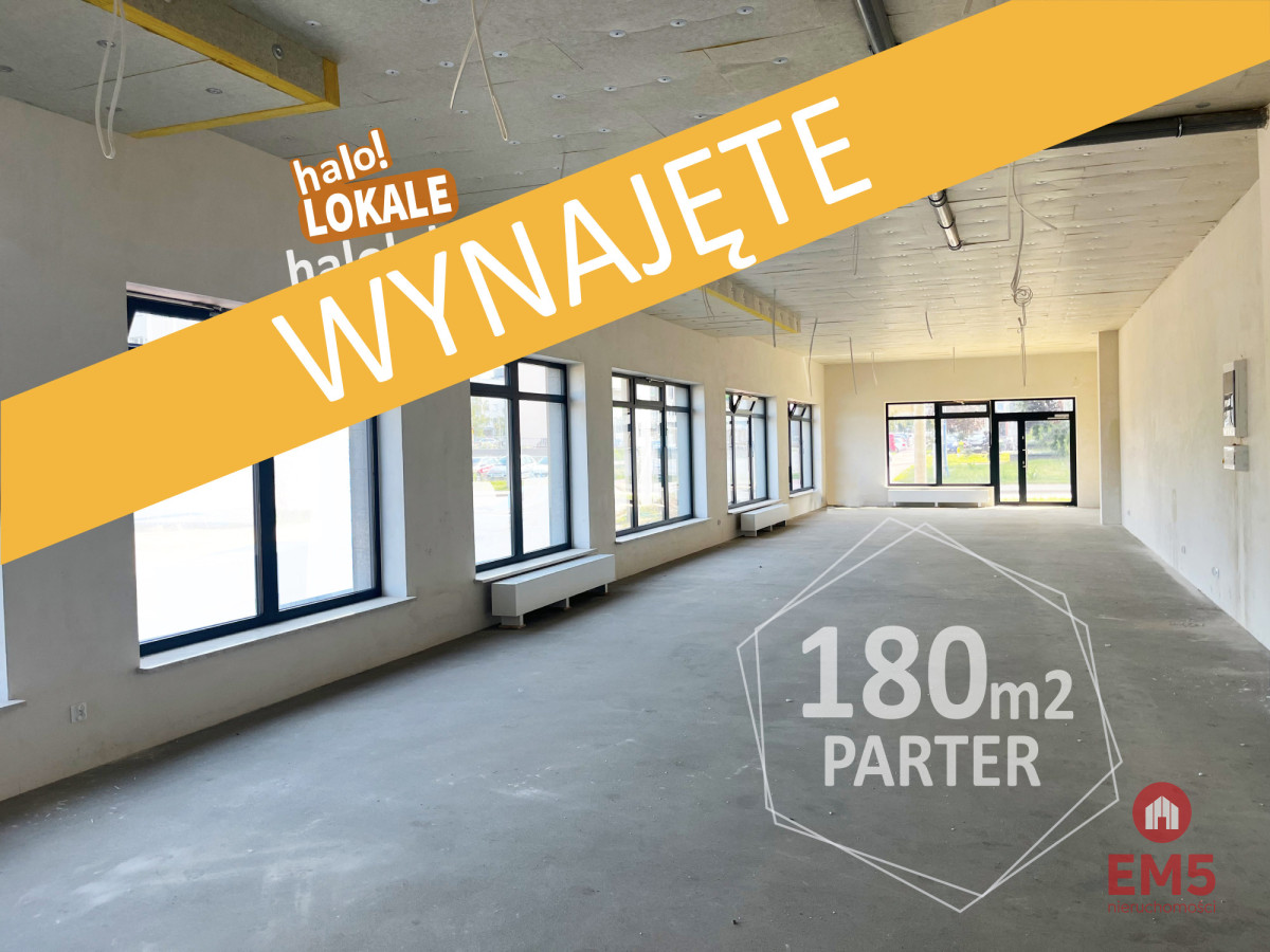 Nowy lokal 180 m2, parter, zdjęcie 1