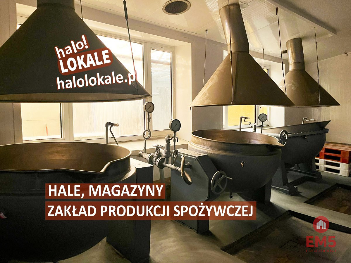 Okazja. Zakład spożywczy, hale i magazyny, zdjęcie 1