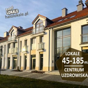 Supraśl. Lokale w centrum uzdrowiska.