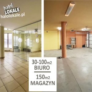 Biura z magazynem do wynajęcia