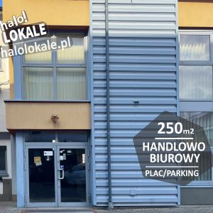 Powierzchnia handlowo biurowa z placem