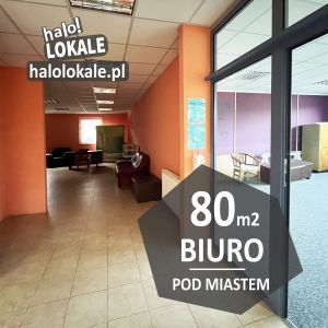 Biuro pod miastem, magazyn, plac