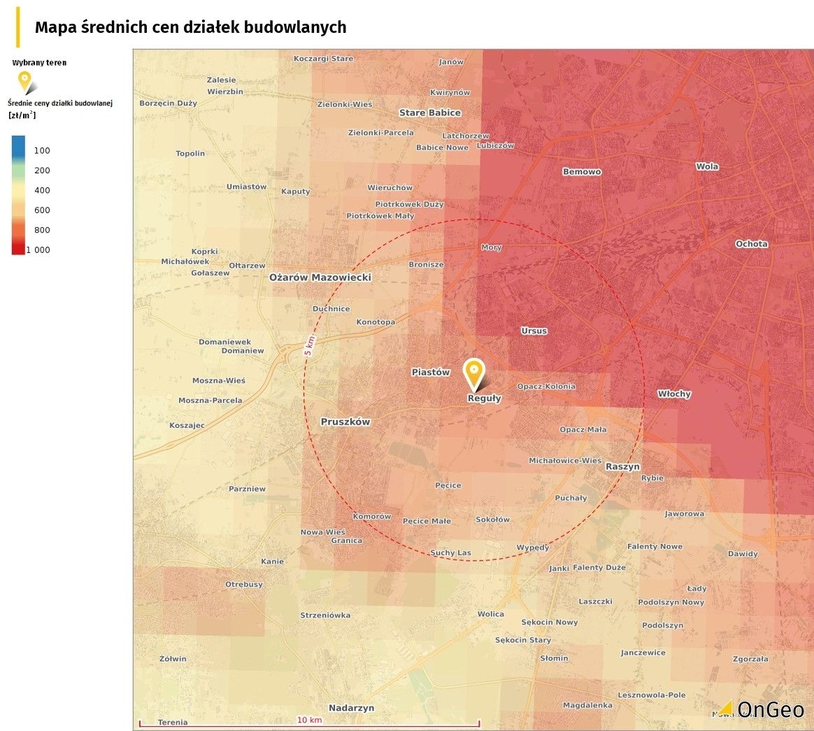 Działka na sprzedaż